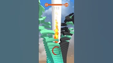 Stack Ball game level 23|@Anmolgamex24#stackball#shorts#viral