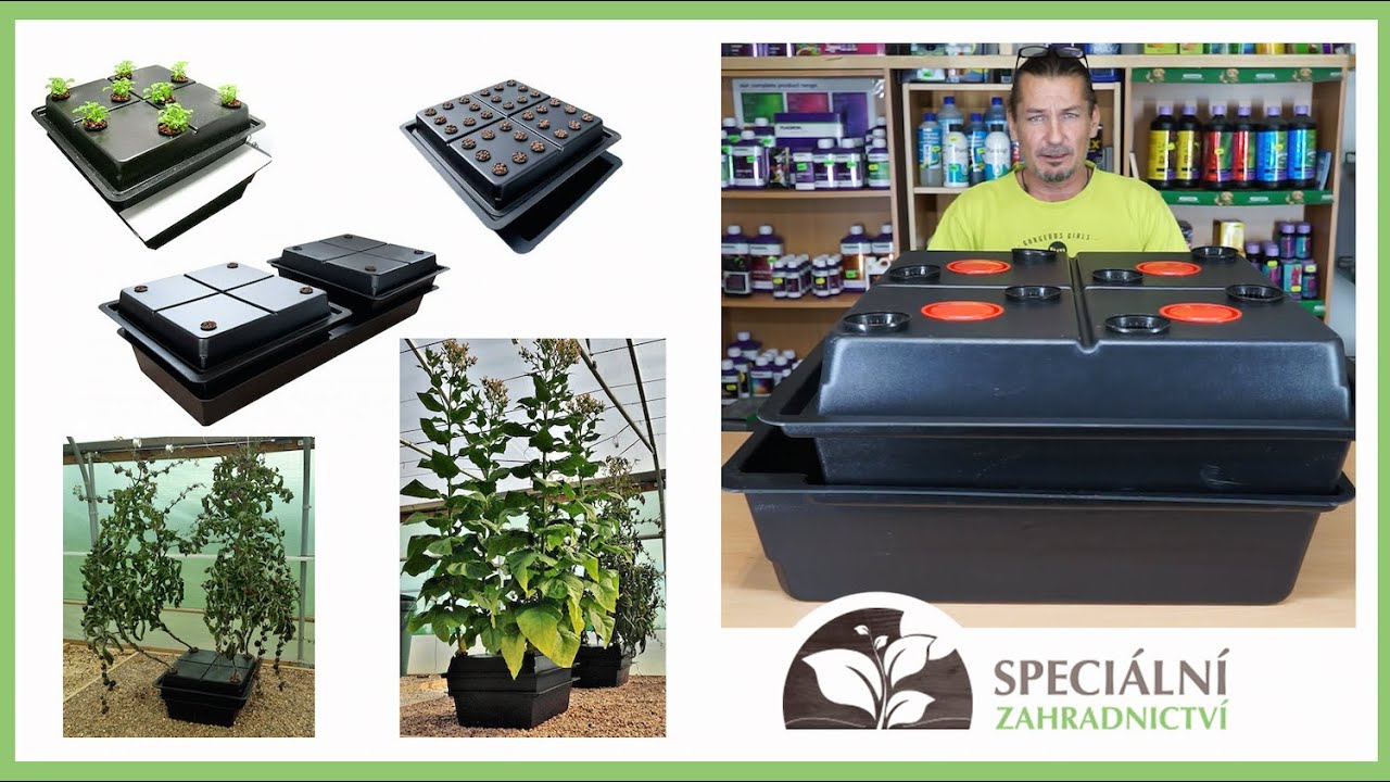 Aeroponický systém Amazon I SpeciálníZahradnictví.cz