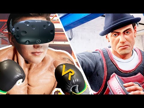 СИЛЬВЕСТР СТАЛЛОНЕ?! ЖЕСТОКИЙ БОЙ ПРОТИВ ОГРОМНОГО БОКСЕРА В VR (Creed: Rise to Glory)
