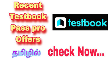 Testbook app ❤️ Recent Offer | Mock test | Testbook Pass pro| In Tamil