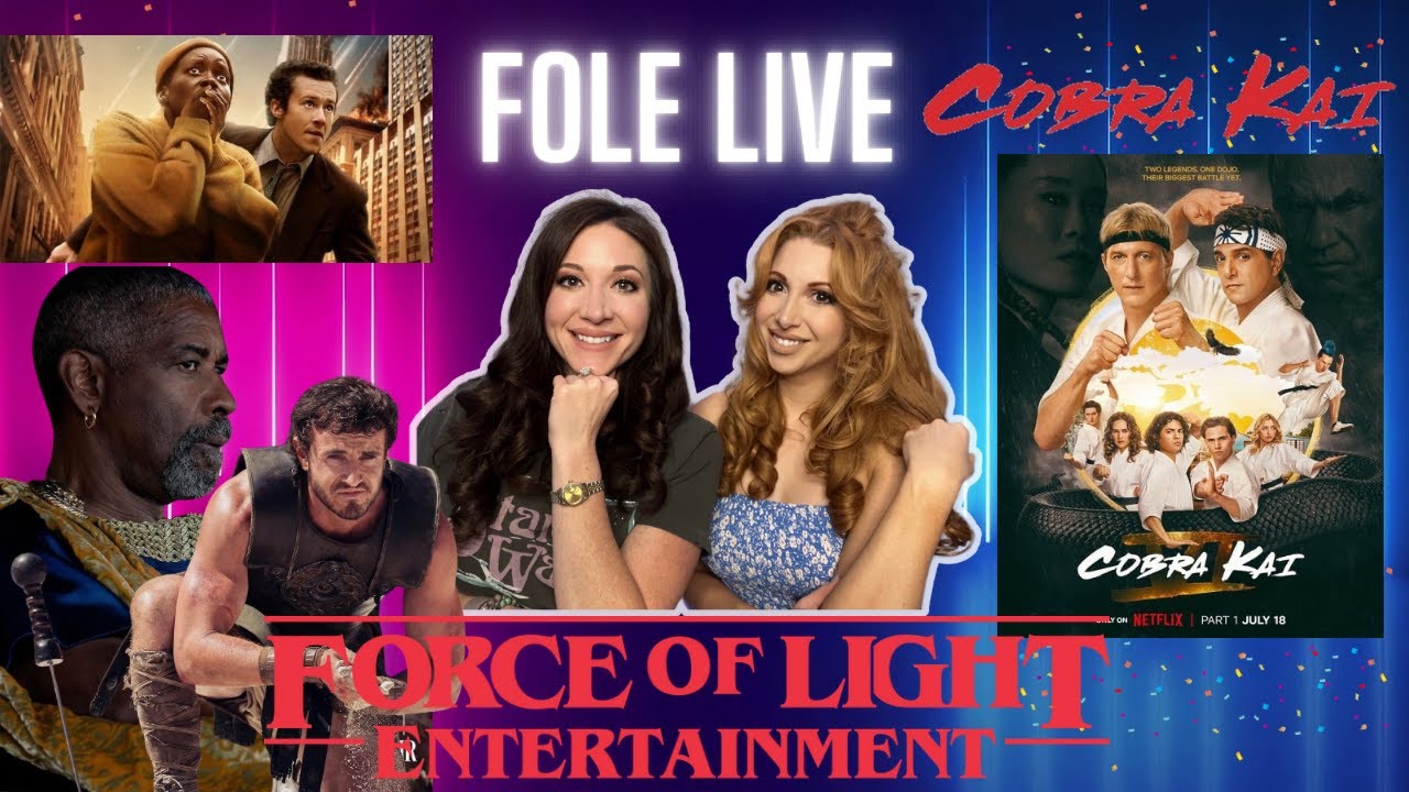FOLE Live- Cobra Kai Trailer Reaction! Gladiator 2 First Look!