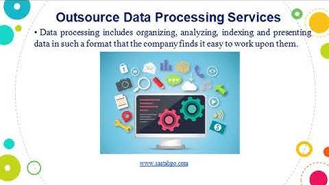 Outsource Data Processing Services