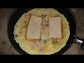Bread Omelette Recipe | ਬਰੈੱਡ ਆਮਲੇਟ ब्रेड ऑमलेट Spicy  Bread Omelette PUNJABI Quick Breakfast Recipe