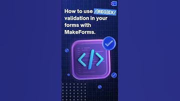 How to Use REGEX Validation in Your Forms with MakeForms