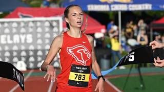 Ellery Lincoln Runs US HS #4 All-Time Mile at Nike Jesuit Twilight Relays [Full Race Replay]