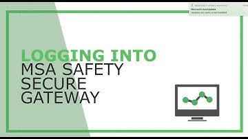MSA Safety Secure Gateway