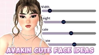 Avakinlife Face Ideas|Cute Female Face Ideas|Avakin Face Scales Ideas screenshot 4
