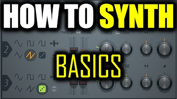 BASIC OF SYNTHESIS FOR BEGINNERS | How to Use a Synthesizer in FL Studio 3xOsc Tutorial Sound Design