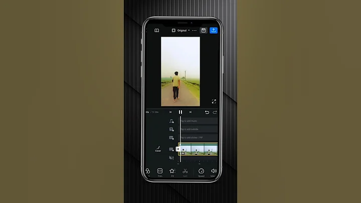 Cinematic Glow Effect In Vn Video Editor ( Tutorial ) #shortvideo