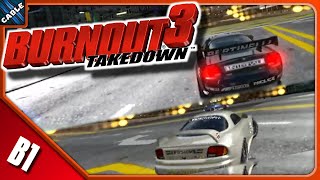 MULTIPLAYER RACES! | Burnout 3: Takedown 2 PLAYER MULTIPLAYER Bonus 1 | Couch Plays