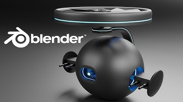 How to Model a Futuristic Drone in Blender – Step by Step