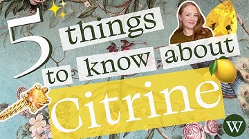 Five Things to Know about Citrine: the Abundance Gemstone #citrine #abundance #gemstones #jewelry