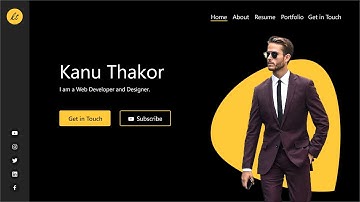 How to design Portfolio Website in Adobe XD | Personal Website | Single Page Website Design Adobe XD