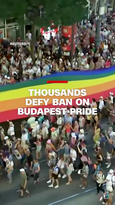 Thousands defy ban on Budapest Pride