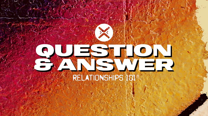 Relationships Q&A with special guests Pastor Gary,...