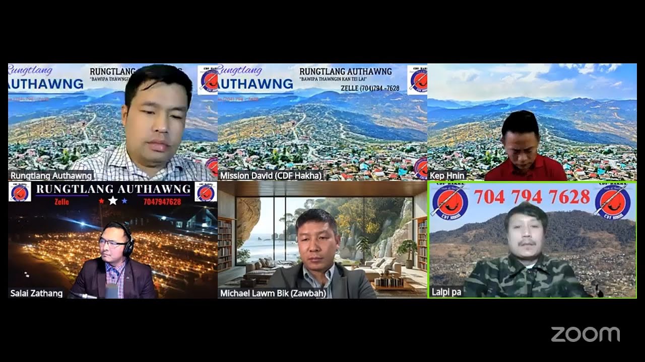 CDF Hakha Dir Kamh Nak - Zelle.704 794 7628 (January 11, 2026)