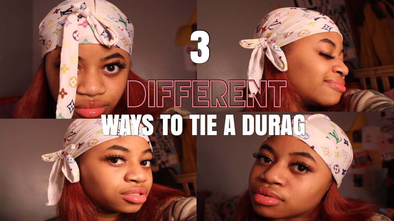 How to tie a durag 3 different ways? 