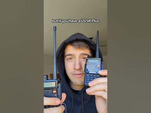 UV5R vs UV5R Plus #shorts #baofeng #uv5r #hamradio - YouTube