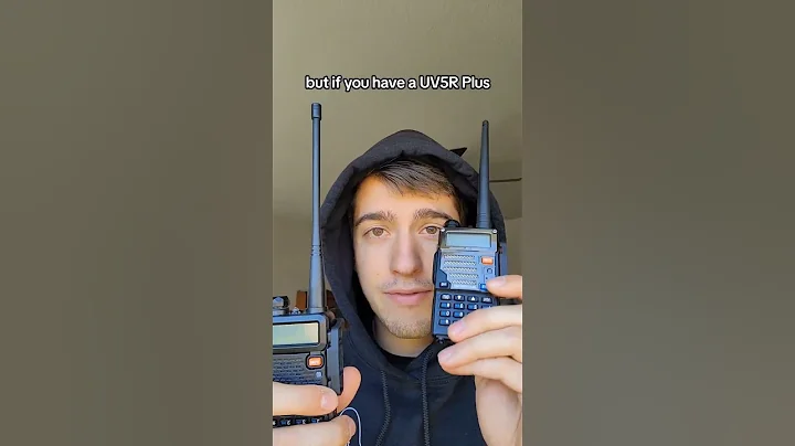 UV5R vs UV5R Plus #shorts #baofeng #uv5r #hamradio