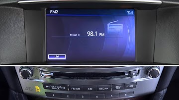 2015 Infiniti Q70 HEV - Audio System with Navigation