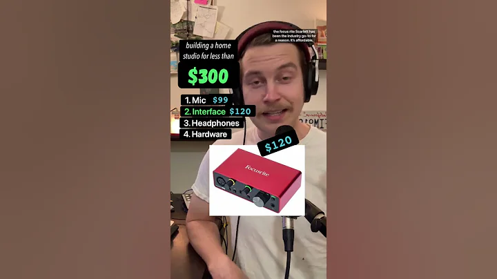 how to build a home studio for less than $300
