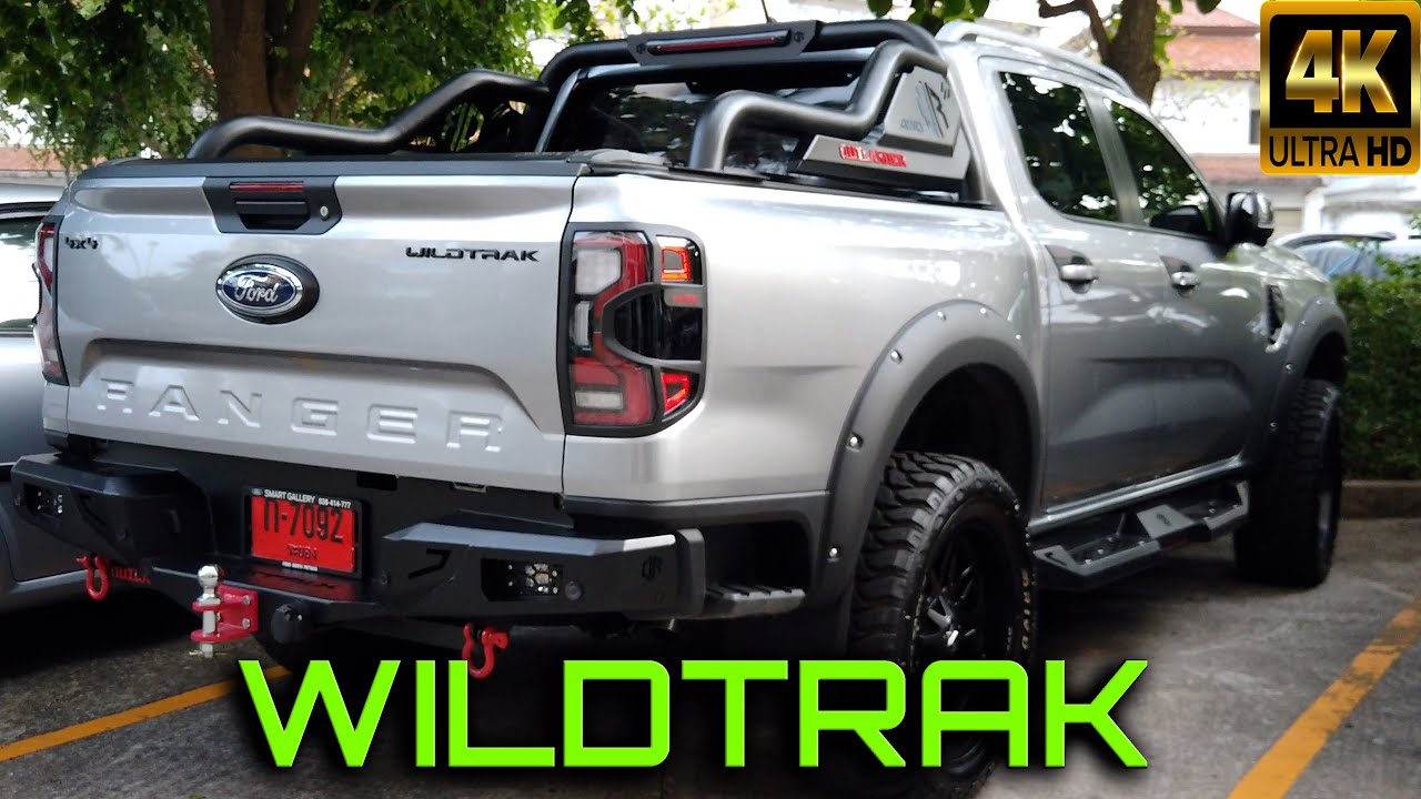 FORD RANGER WILDTRAK 2023 modified OUTLANDER overview 4K 