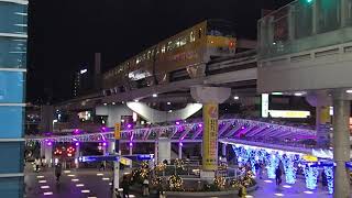 北九州モノレール　小倉駅イルミネーション