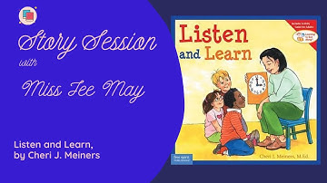 Listen and Learn (by Cheri J. Meiners) | Story Session with Miss Jee May (Subtitles ENG, CHI)