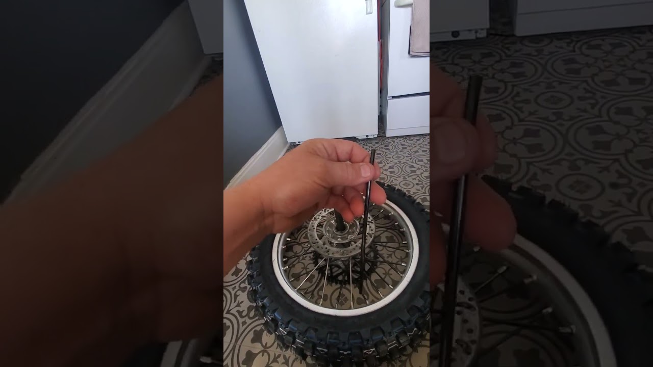 My method of installing spoke skins