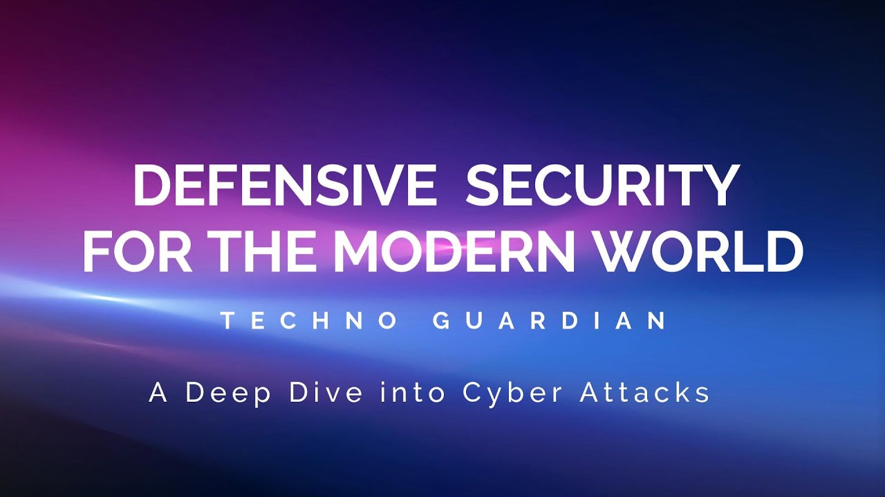 Techno Guardian - Defensive security for the modern world