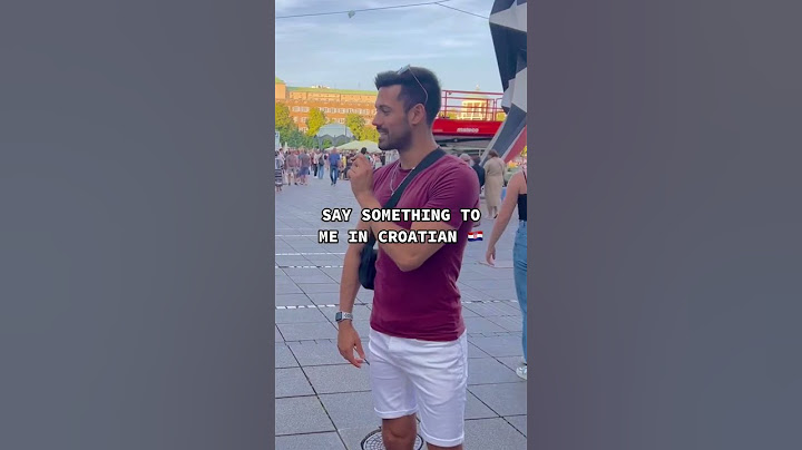 LJUDI KOJI GOVORE HRVATSKI 🇭🇷 ŠTO JE REKLA? #croatian #croatia #translate #languages #fyp #foryou