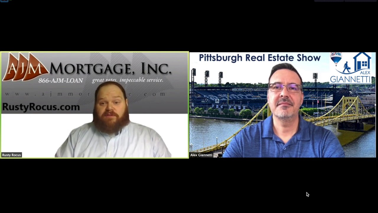 Pittsburgh Real Estate Show Rusty Rocus AJM Mortgage YouTube