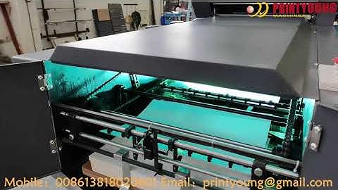 SGJ-UI620W Automatic Small Size High Speed Spot UV Coating Machine