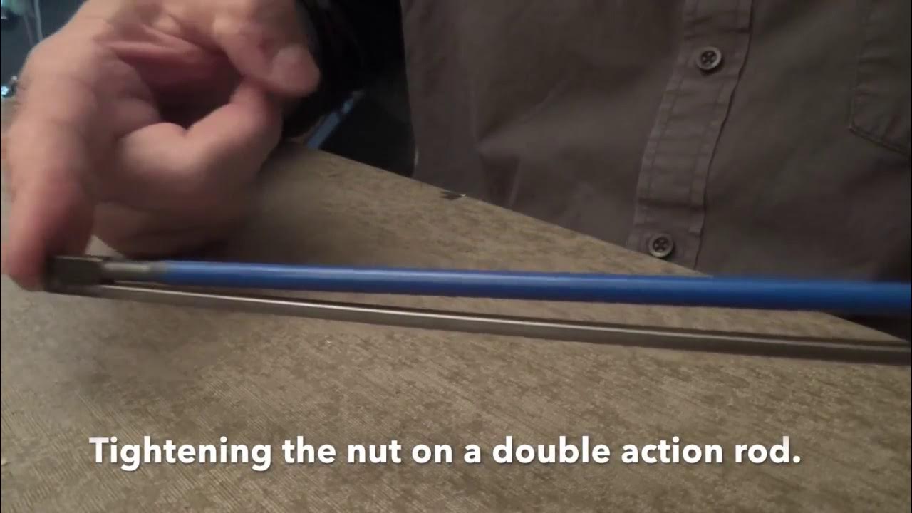 Guitar truss rod single and double action YouTube