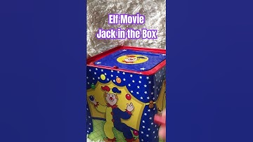 Thumbnail of Elf Movie Jack in the Box “Pop Goes The Weasel” Wind Up Music Toy #elf #elfmovie #jackinthebox #toys