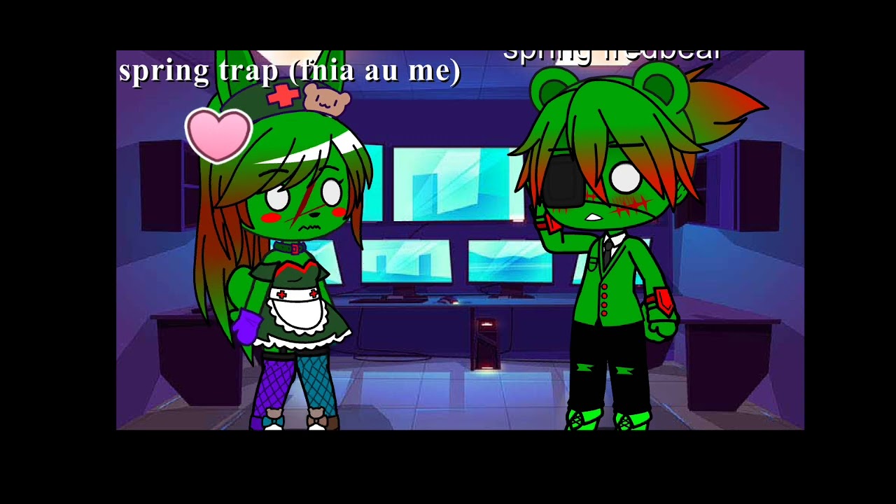 spring trap (fnia me) meets spring fredbear (