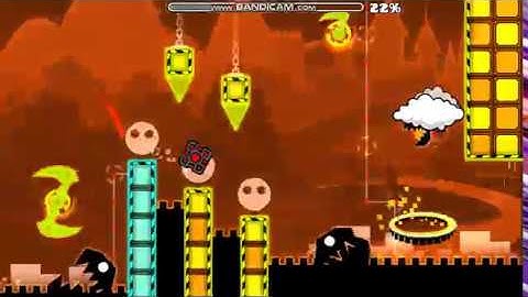 Geometry dash - Beast mode FULL by God Of Music (HARD) Completed [3/3 COINS]