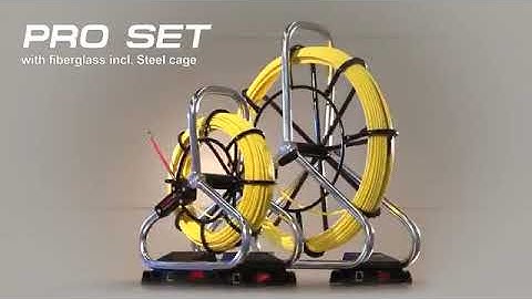 Runpotec Glasvezel Trekveren Profi Ø 4,5mm en 6mm 1001A-Tools.nl