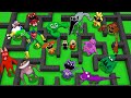 Survival in maze with smiling critters  garten of banban 7 in minecraft catnap dogday