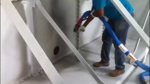 Nukote Industries Malaysia- Nukote ST Pure Polyurea Metal Tank Spraying