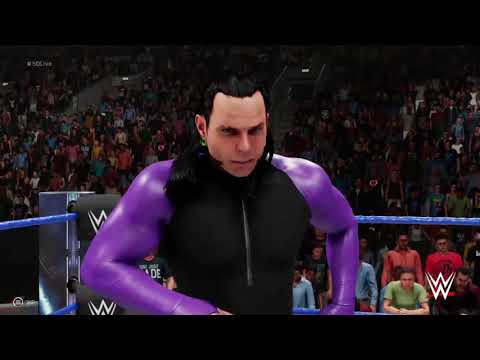 Jeff Hardy vs Shinsuke Nakamura on Smackdown | WWE 2K19 XBOX Series X Gameplay