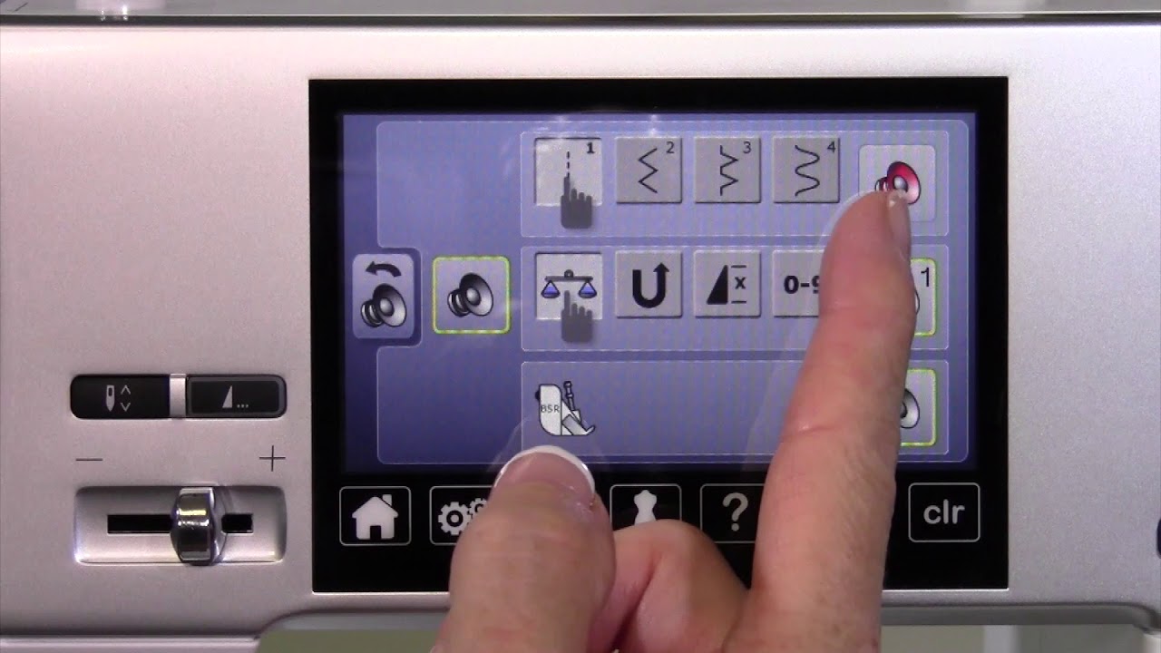 Bernina 560 25 Set Up Program