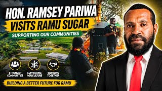 Madang Governor Hon. Ramsey Pariwa Powerful Speech at Ramu Sugar.