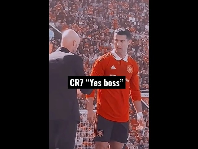 Erik Ten Hag and Cristiano Ronaldo #shorts #manchesterunited class=