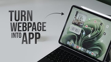 How to Turn Web Pages into App on iPad (tutorial)