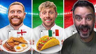 SIDEMEN VS FOOD CHALLENGES FROM AROUND THE WORLD: SIDE-MENU EP. 1 (Reaction) | OrvieWoah Reacts