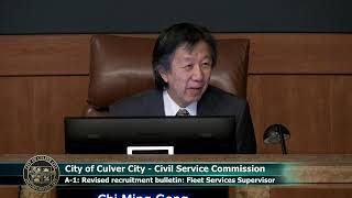 City of Culver City -Civil Service Commission Meeting - 05/06/2026
