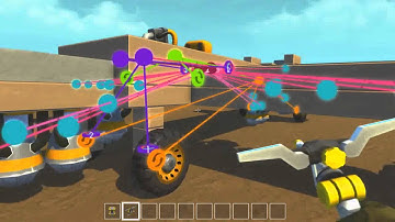 Scrap Mechanics - How to build a functional airplane!