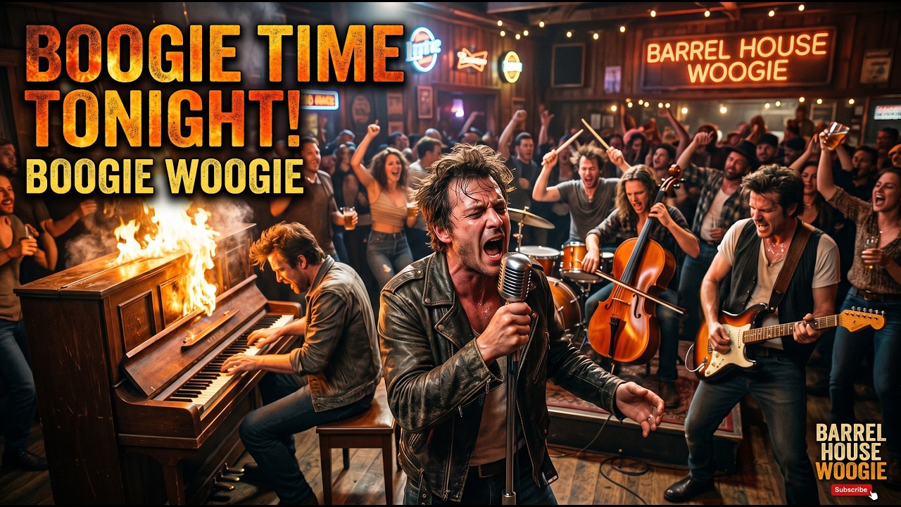 Boogie Time Tonight 🔥 Original Barrelhouse Woogie 1950's Song