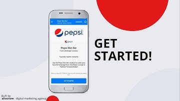 Pepsi Bot-tler Facebook Messenger Chatbot - Order Pepsi beverages & bot notifies you once ready!